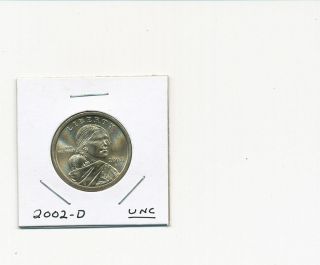 2002 D Sacagawea Dollar From A Us Roll