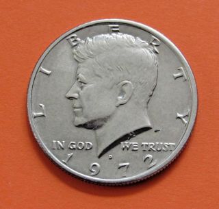 1972 - D 50c Kennedy Half Dollar