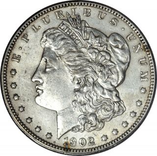 1902 - P Morgan Dollar Ch.  Au