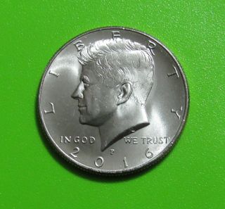2016 - P 50c Kennedy Half Dollar