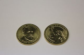 2011 - P $1 James A.  Garfield Presidential Dollar