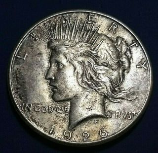 U.  S.  1926 - S Peace Silver Dollar Coin Start Bid One Cent
