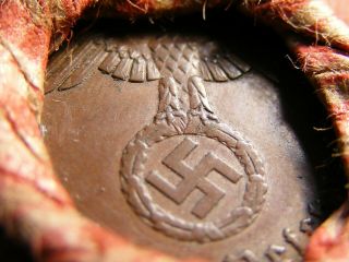 Estate Wheat Penny Roll 1943 Steel - Nazi Coin On Ends 9