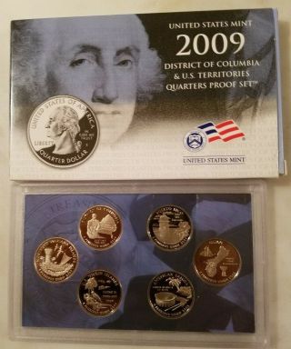 2009 United States Proof Quarter Set -  - Ogp -