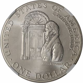 1992 - D US White House Commemorative BU Silver Dollar - NGC MS69 4