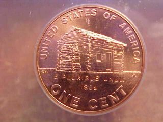 2009 - P Lincoln Cent Inaugural Edition Anacs Certified Ms - 67 Rd Penny