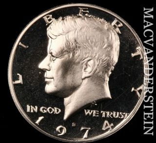1974 - S Kennedy Half Dollar - Lustrous Gem Proof I5002