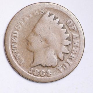 1864 Br Indian Head Small Cent Choice E151 M