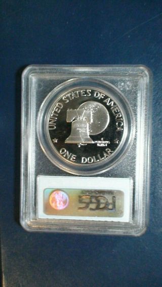 1976 S TYPE 2 Eisenhower Dollar PCGS PR69 DCAM GEM IKE $1 COIN Start At 99 Cents 4