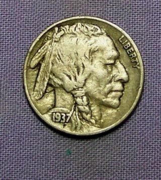 1937 S San Francisco Buffalo Head Nickel 91003197