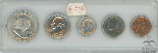 United States 1963 - D Uncirculated Set 90 Silver