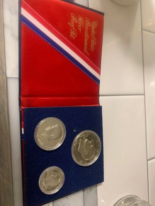 CM - 2 1976 - S Bicentennial Silver 3 coin Proof Set 2