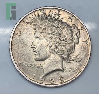 Silver Peace Dollar 1923 D Denver - P6