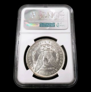 1890 US United States Morgan Silver $1 One Dollar NGC MS61 Collector Coin WD6027 2