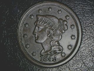 1845 (n - 4) U.  S.  Large Cent