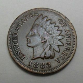 1883 P Indian Head Cent Penny Ag Or Better