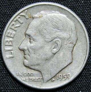 1959 D Us Roosevelt Dime Silver Coin
