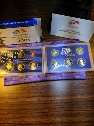 2005 S Us Proof 11 Coin Set