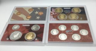 2009 United States Silver Proof Set - 18 Coins W/box &