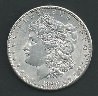 1890 - P Morgan Silver Dollar - Uncirculated