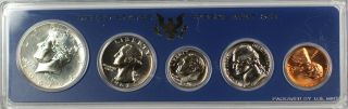 1967 United States Special Set Bu Coins With 40 Silver Half Dollar No Box