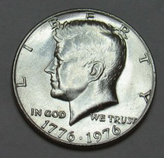 1976 P Kennedy Half Dollar In Bu