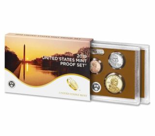 2019 S Us Proof Set - - 10 Coins Without Extra W Cent