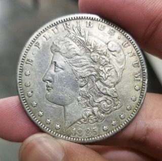 1885 - S United States Morgan Silver Dollar You Grade