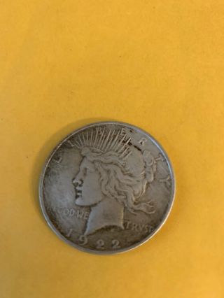 1922 One Dollar Coin Liberty & Eagle