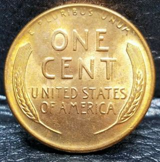 1944 Lincoln Wheat Penny Cent - BRILLIANT UNCIRCULATED 34 2