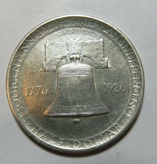 1926 Sesquicentennial Liberty Bell Comm Half Dollar