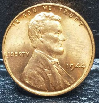 1944 Lincoln Wheat Penny Cent - " Stunning " Ch,  /gem,  / Brilliant,  Uncirculated 67