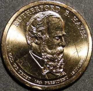 Bu Unc 2011 United States Us Presidents Rutherford B.  Hayes Dollar$1 Coins P/d