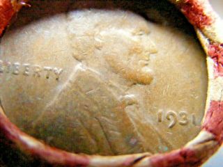 Roll Of Old Wheat Penny 1913 D - 1931 On Ends