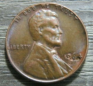 1964d Lincoln Memorial Penny Error Coin,  You Decide - Very Unique
