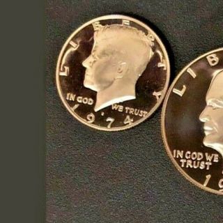 1974 S Proof Coin Jfk John F Kennedy 50 Cents Half Dollar From Proof Set