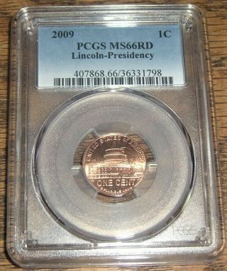 2009 Lincoln Cent Pcgs Ms66rd Lincoln - Presidency
