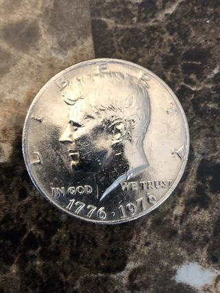 A 1976 P Bicentennial Kennedy Half Dollar