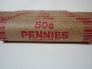 Roll Of 1943 Steel Wheat Pennies - 50 Penny Cent Unsearched Coins