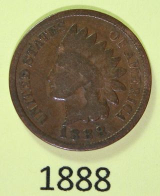 Us Indian Head Cents Circulated Price Per Each Coin 1888 See Photos