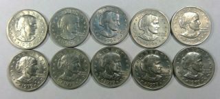 1979 P Susan B Anthony $1 Coins Circulated -