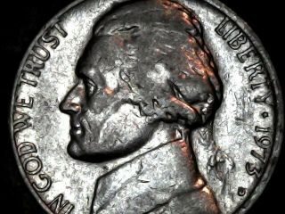 1973 - D Jefferson ERROR Nickel MISSING PANELS,  weak ponytail details (Item 145) 3