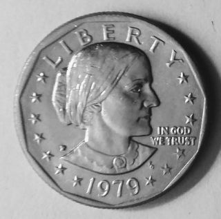 1979 - P Susan B.  Anthony Dollar