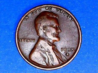 1935 - S Lincoln Cent