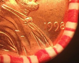 1 - 1998 - P Obw Lincoln Cent Roll & From & Dated