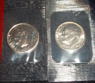 1998 P/d Roosevelt Dime Set Unc In Cello On Additional Coins