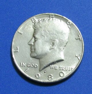 1980 - P 50c Kennedy Half Dollar