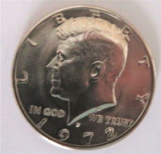 1972 D Kennedy Half Dollar - Bu