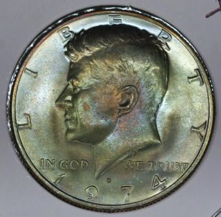 1974 - D Kennedy Half Dollar