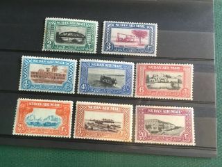 Africa Sudan 1950 Airmail Stamp Light Hinged